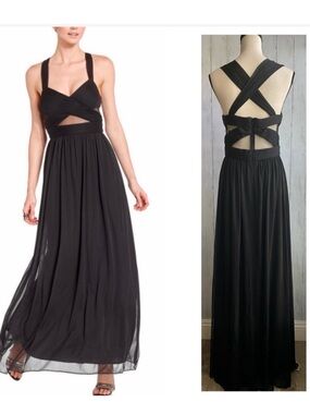 Bond girl style gown